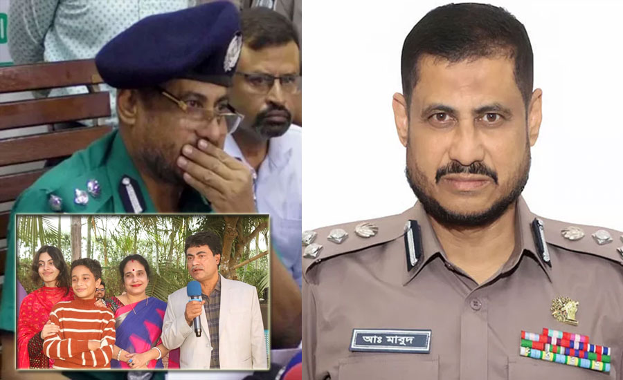 সরিয়ে দেওয়া হলো সংবাদ সম্মেলনে ‘কান্না করা’ রংপুরের পুলিশ কমিশনারকে