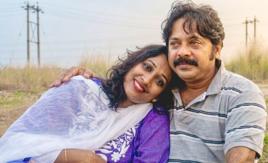 তিন দশকের ভালোবাসার গল্প : বাবু ও পলিন এর বিবাহোত্তর  মুক্তো জয়ন্তী