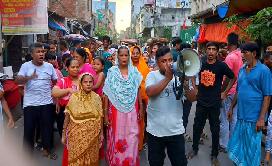 পল্লবী বিহারি ক্যাম্পে জামায়াত ও বিএনপিপন্থিদের সংঘর্ষ