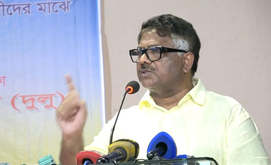 দুর্নীতি করে সরকারি টাকা যদি কারও পকেটে যায়, তাকে অবশ্যই জেলখানায় তাকে যেতে হবে: নাটোরে হুইপ দুলু 