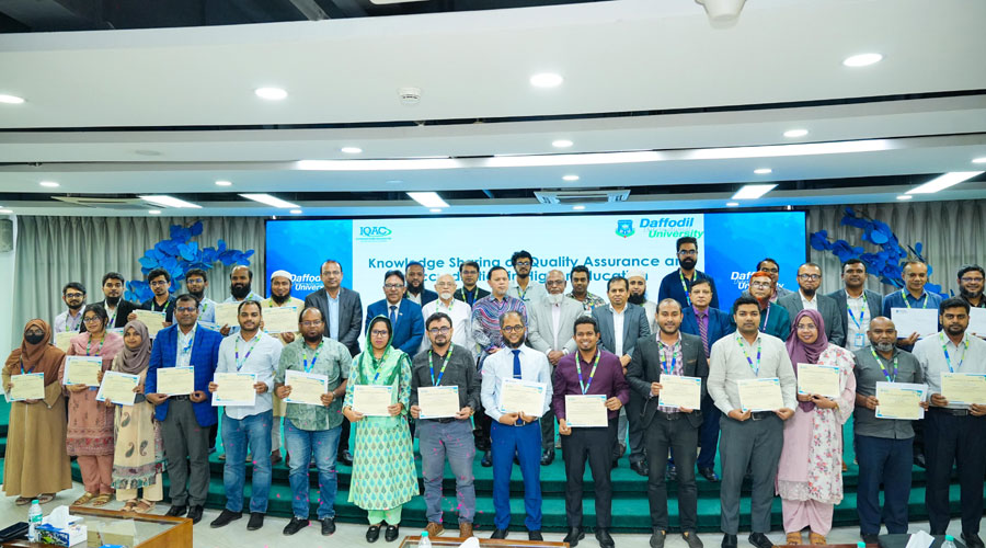 ডিআইইউতে উচ্চশিক্ষার গুণগত মান ও স্বীকৃতি নিয়ে কর্মশালা