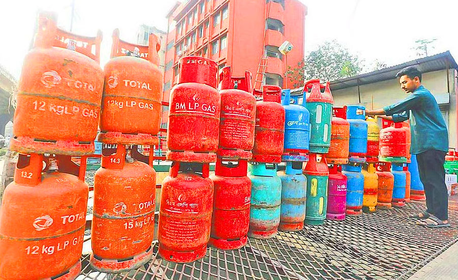১২ কেজি এলপিজির দাম কমল ১৩ টাকা