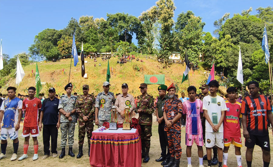 পাহাড়ের সকল সম্প্রদায়কে নিয়ে মহালছড়িতে শুভ উদ্বোধন হলো সম্প্রীতি কাপ ফুটবল টুর্নামেন্ট ২০২৬ 