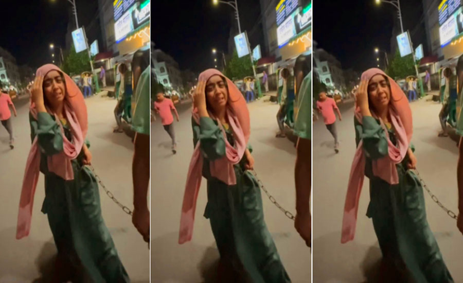 কিশোরীর কোমরে শিকল বেঁধে নিয়ে যাওয়ার সময় অঝোরে কান্না, নেপথ্যে কী