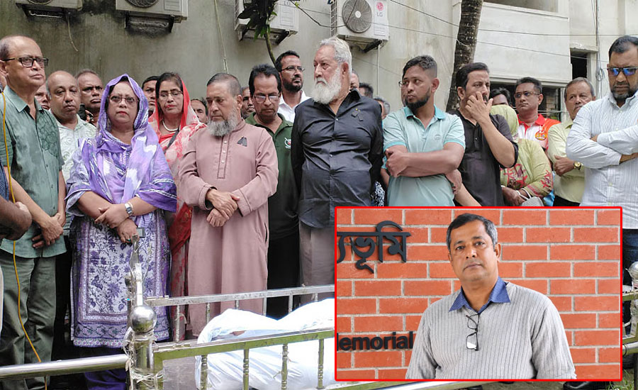 শেষবারের মত কর্মস্থল-সহকর্মীদের মাঝে পুলক চ্যাটার্জি, চোখের জলে বিদায়