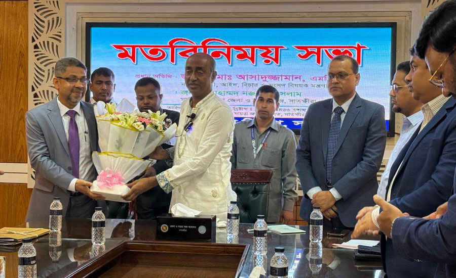 সাতক্ষীরা বিচার বিভাগের সমস্যা দ্রুতই সমাধান করা হবে: আইনমন্ত্রী মো: আসাদুজ্জামান