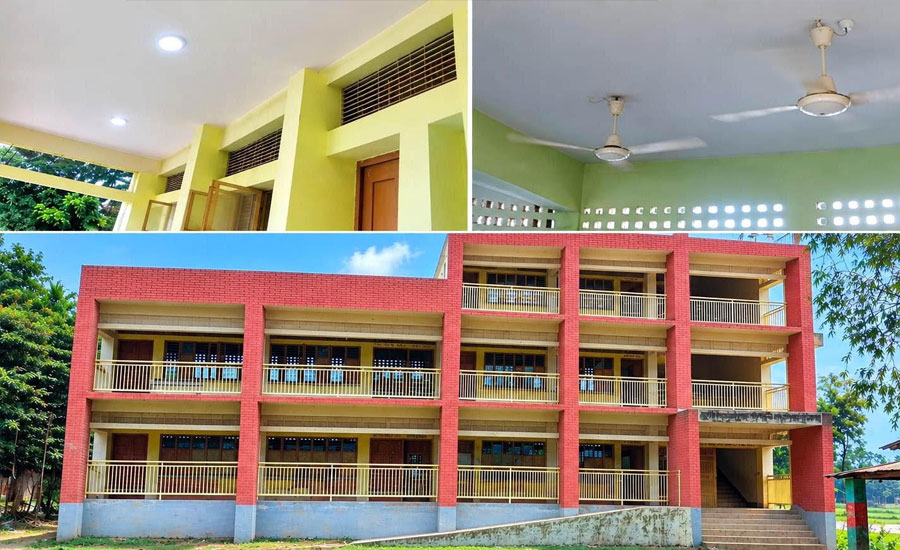 ছুটির দিনেও চলছে বিদ্যালয়ে ফ্যান-লাইট, ক্ষুব্ধ স্থানীয়রা