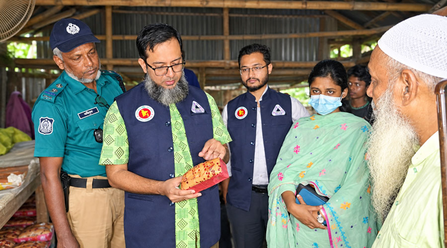 কাটাখালীর আলিফ ট্রেডার্স বেকারিকে ১০ হাজার টাকা জরিমানা