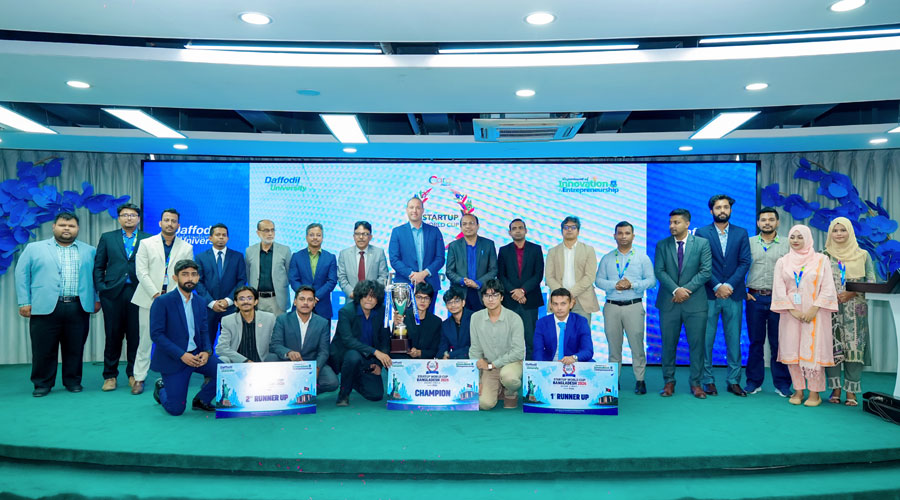স্টার্টআপ ওয়ার্ল্ড কাপ বাংলাদেশে চ্যাম্পিয়ন থিতান, রানার আপ গ্রীন পোলারিস ও আপ শূণ্য