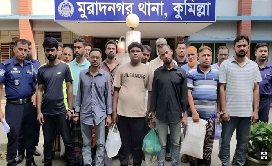 কুমিল্লায় ঝটিকা মিছিল, আওয়ামী লীগের ১৫ নেতাকর্মী গ্রেপ্তার