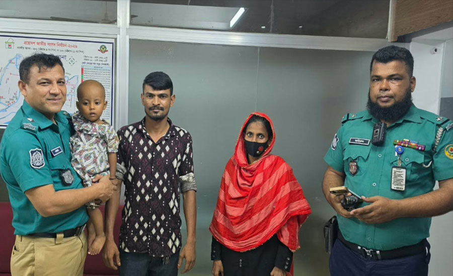 চট্টগ্রামে মাদকের টাকার জন্য ২০ মাসের শিশুকে বিক্রির অভিযোগ, ৯৯৯-এ ফোনে উদ্ধার