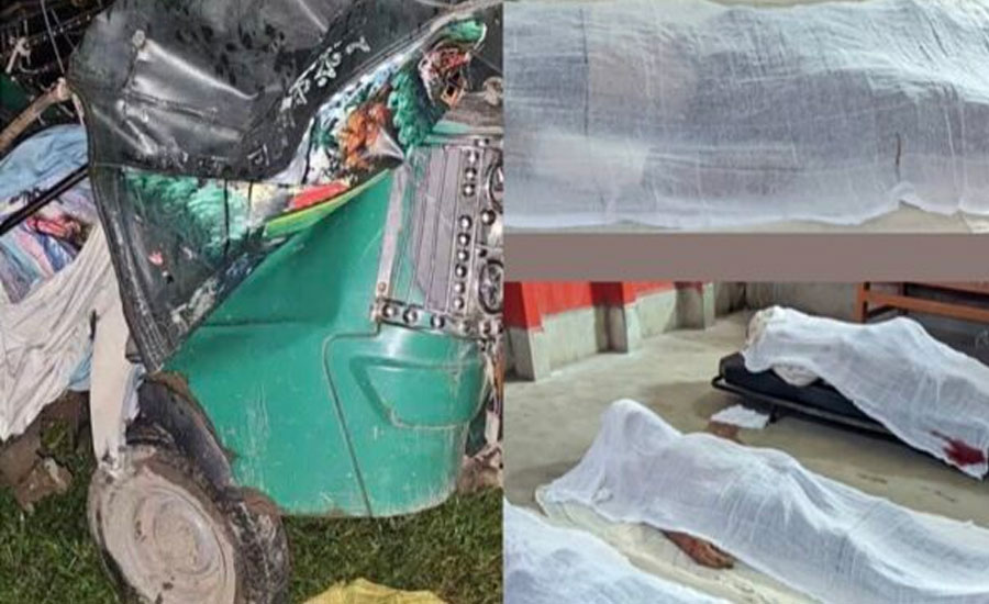 শ্রীমঙ্গলে বাস-সিএনজি মুখোমুখি সংঘর্ষে নিহত ৩