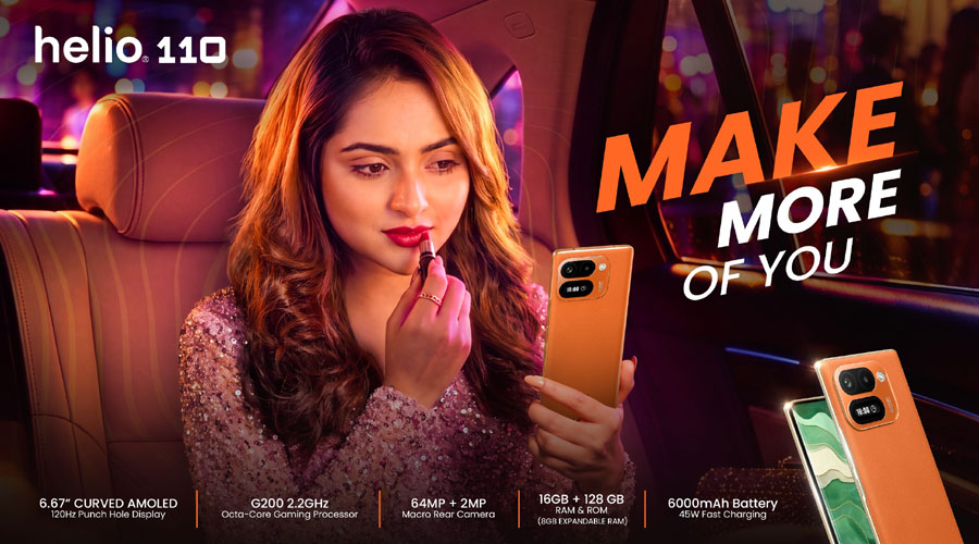 নতুন প্রজন্মের জন্য নতুন ফ্ল্যাগশিপ হেলিও ১১০