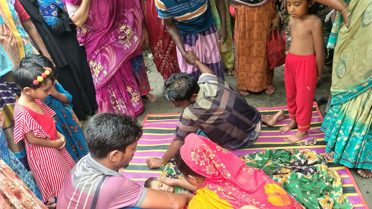 রাঙ্গাবালীতে গর্তে হাত দিতেই অজ্ঞাত প্রাণীর কামড়, শিশুর মৃত্যু