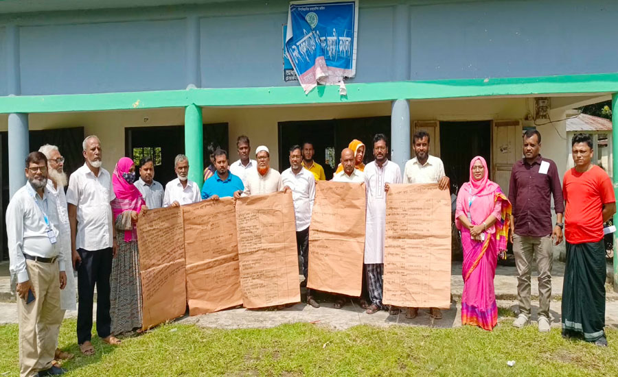 গলাচিপায় আভাস কর্তৃক দুর্যোগ ব্যবস্থপনা ইউনিয়ন কমিটি গঠন ও আলোচনাসভা 