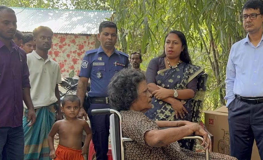 ১০ বছর পর ঘরের বাইরে ঝিনাইগাতীর ঝমেলা,সহযোগিতার হাত বাড়িয়ে দিলেন জেলা প্রশাসক 
