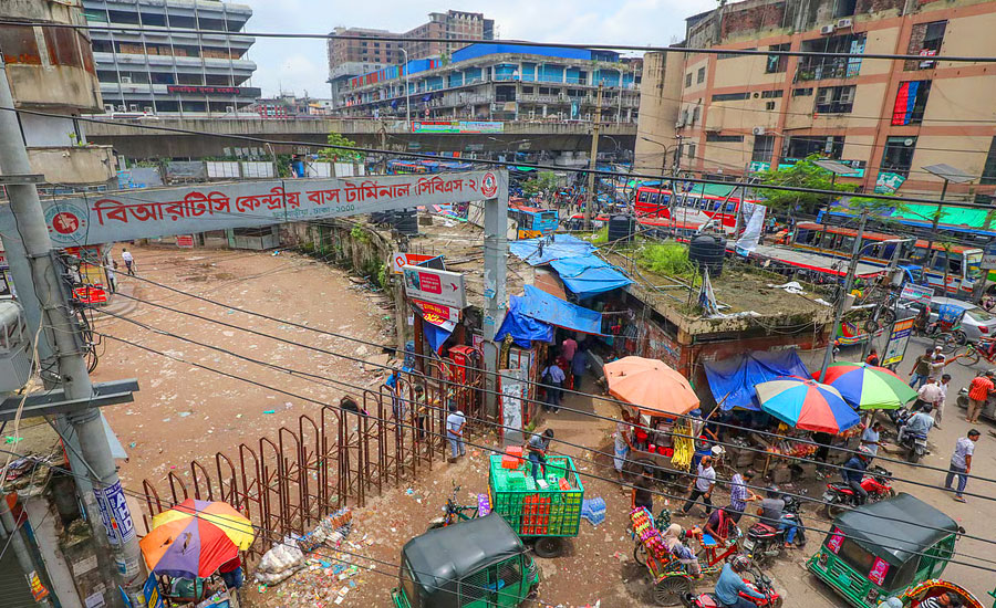 গুলিস্তান-ফুলবাড়িয়া বাস টার্মিনাল কোথায় যাচ্ছে?