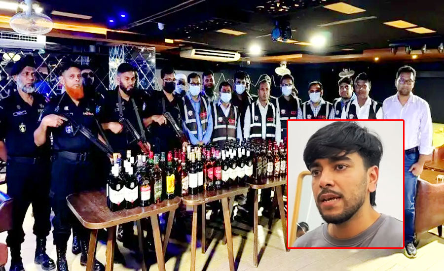 সালমান মুক্তাদিরের শ্বশুরের ফু-ওয়াং বার থেকে ২৩০ বোতল ‘অবৈধ’ মদ জব্দ