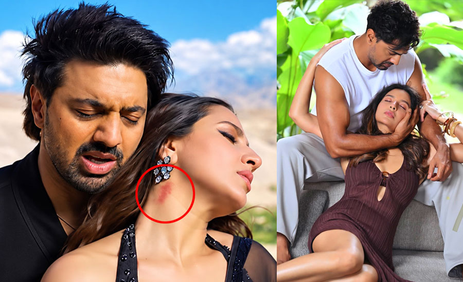 শুভশ্রীর গলায় লাভ বাইট নিয়ে আলোচনা