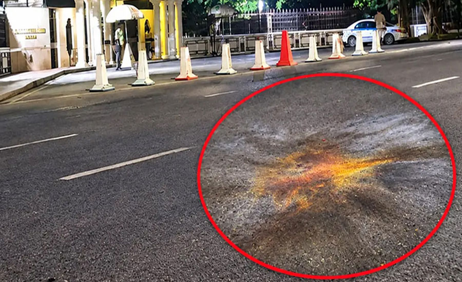 মধ্যরাতে প্রধানমন্ত্রীর কার্যালয়ের সামনে ককটেল বিস্ফোরণ