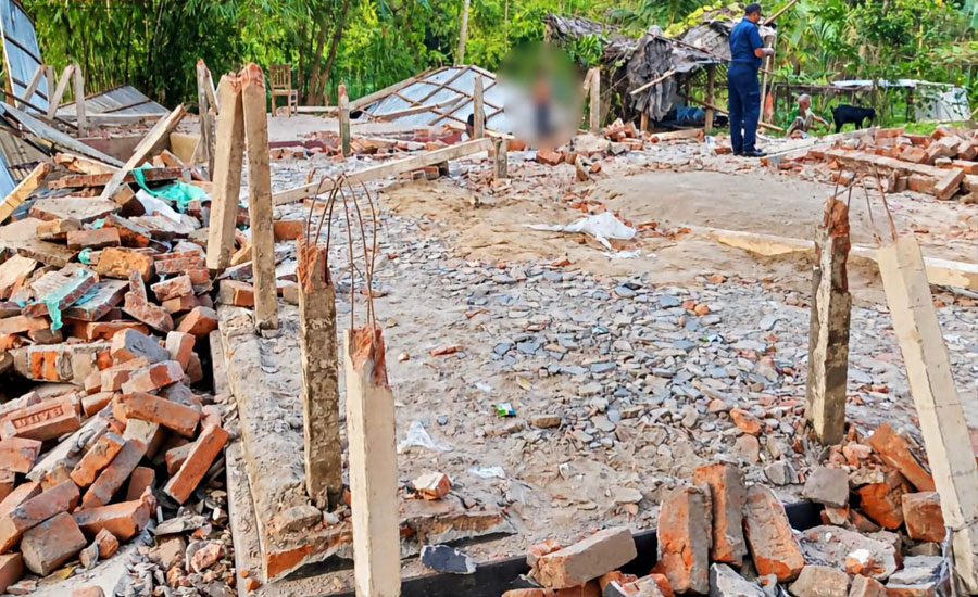 শেরপুরে মাজার ভাঙচুরের ঘটনায় একজনকে গ্রেপ্তার করেছে পুলিশ