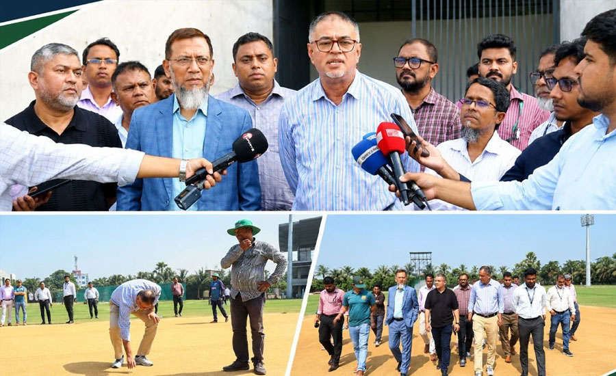 আন্তর্জাতিক ক্রিকেট আয়োজনের পথে আনভীর ক্রিকেট স্টেডিয়াম