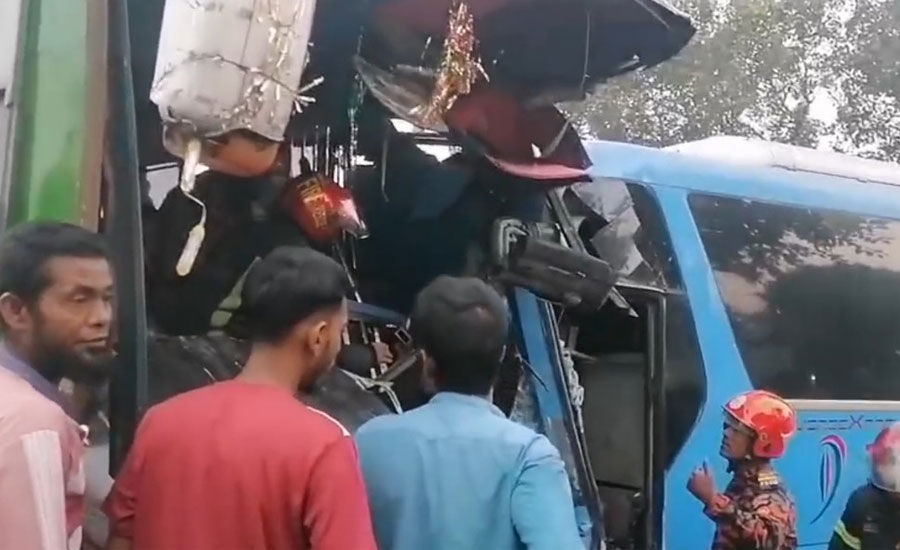 নাটোরের বড়াইগ্রামে দুই বাসের সংঘর্ষে নিহত এক, আহত ১৫