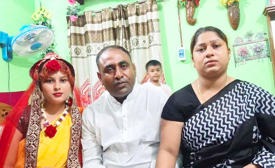 শ্যালিকাকে বিয়ে, মুখে চুনকালি মাখিয়ে যুবক ও তাঁর দুই স্ত্রীকে গ্রামছাড়া