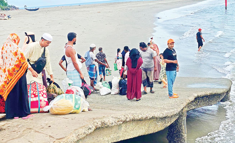 জলোচ্ছ্বাসে পুরোটা ডুবে যেতে পারে সেন্টমার্টিন