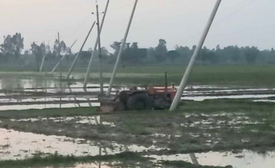 ঠাকুরগাঁওয়ের পীরগঞ্জে ট্রাক্টের হালের ফালে পড়ে এক শিশুর মৃত্যু