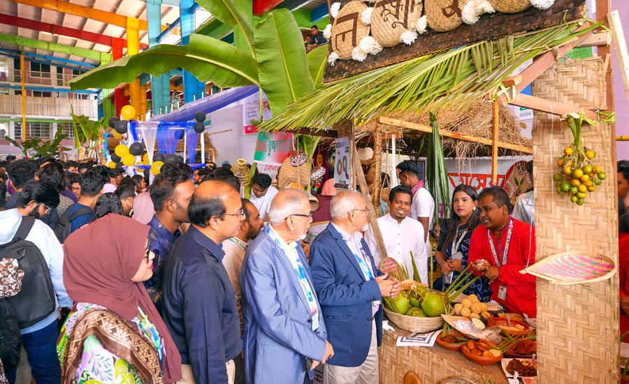 ড্যাফোডিলে বাংলাদেশের ঐতিহ্যের বৈচিত্র্য উদযাপনে 'ঐতিহ্যের হাট' আয়োজন 