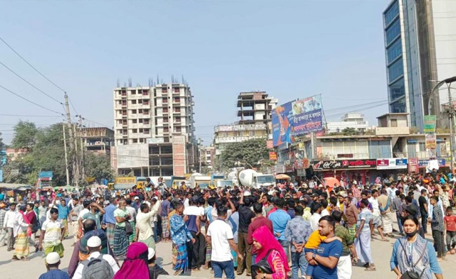 রাজধানীতে আজও ব্যাটারিচালিত রিকশাচালকদের সড়ক অবরোধ