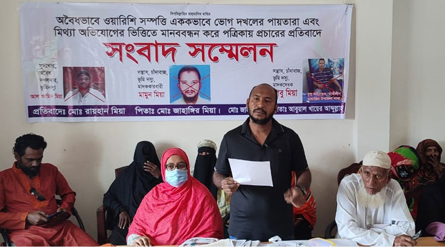 ভাণ্ডারিয়া বাজারের কোটি টাকার দোকান ও জমি দখলের চেষ্টা