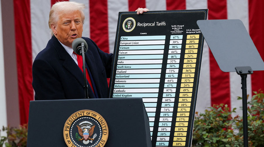 এশিয়ার কোন দেশে কত শুল্ক আরোপ করলেন ট্রাম্প?