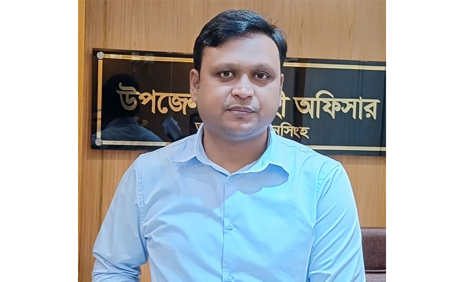 উন্নত ভালুকা গঠনে সবার সহযোগিতা চান ইউএনও মাহমুদ
