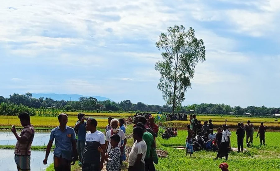 কুড়িগ্রাম সীমান্তে বিএসএফের গুলি, বিজিবির সঙ্গে প্রতিরোধে গ্রামবাসী