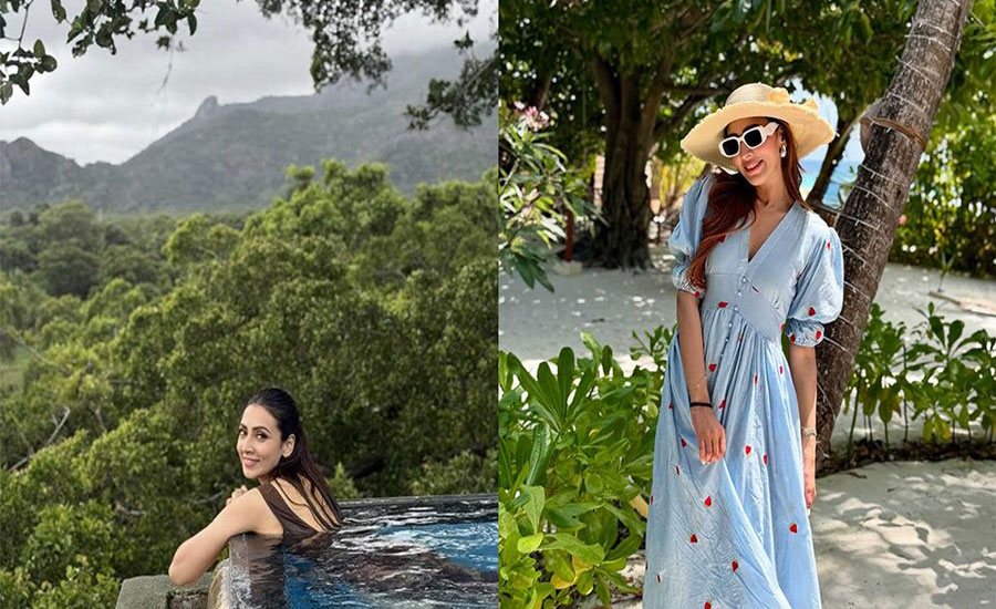 শ্রীলঙ্কার জল-পাহাড়ে ঈদ কাটালেন মিম