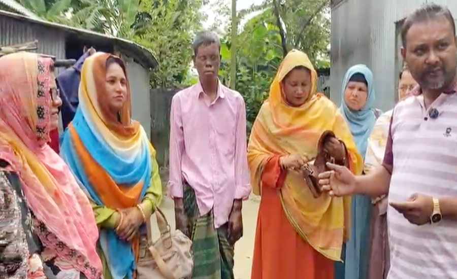 শ্রীবরদীতে জাহিদুল এর পাশে দাড়িয়েছেন সাবেক এমপি মাহমুদুল হক রুবেল 