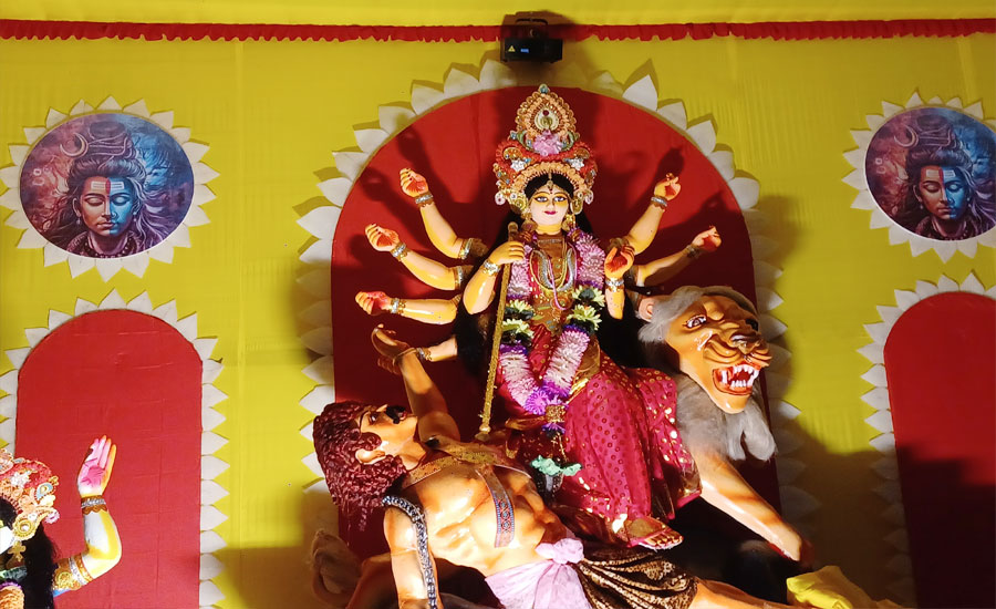 রাজস্থলীতে ষষ্ঠী পূজার মধ্যদিয়ে ৪টি পূজা মন্ডবে শারদীয় দুর্গাপূজা ২০২৫ অনুষ্ঠিত