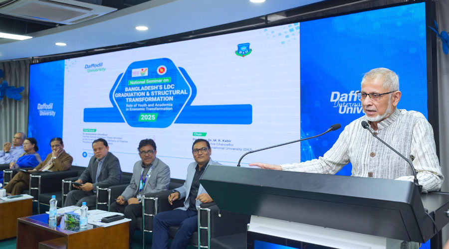 বাংলাদেশ এলডিসি থেকে উত্তরণের জন্য সম্পূর্ণ প্রস্তুত: ড. আনিসুজ্জামান চৌধুরী
