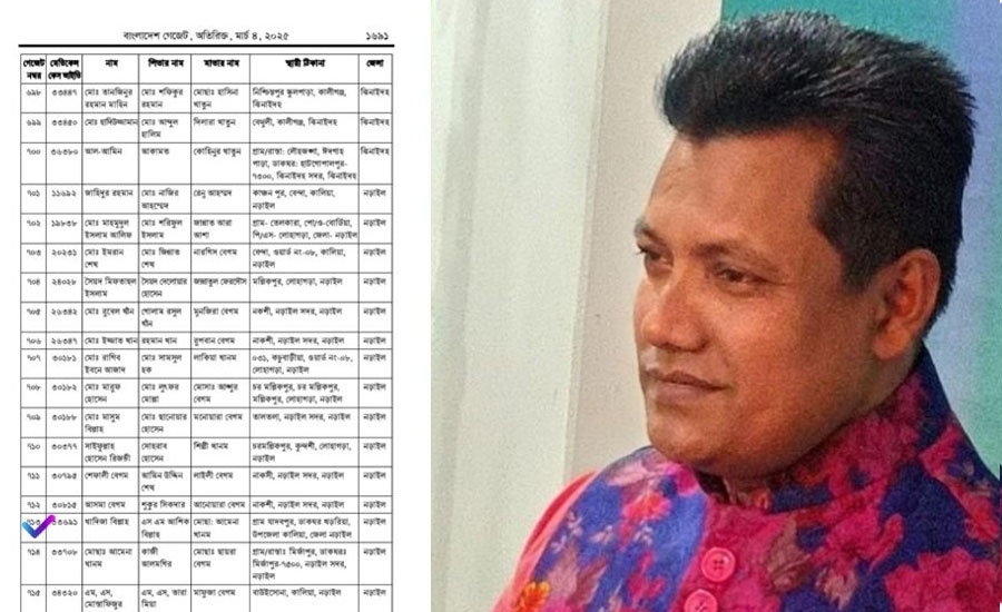 খালেদা জিয়ার নামে মামলা করা সেই আ.লীগ নেতার নাম জুলাইযোদ্ধার তালিকায়!