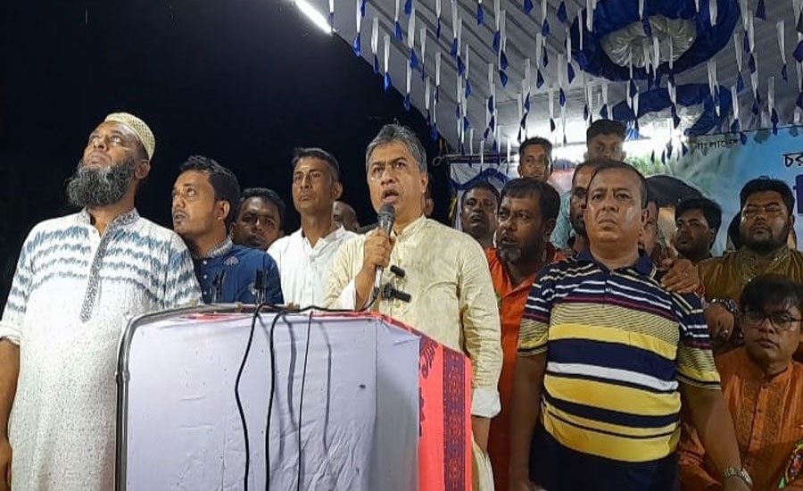রাষ্ট্র ক্ষমতায় বিএনপি আসলে চরাঞ্চলকে উন্নয়নের রোল মডেলে রূপান্তরিত করা হবে:হাসান মামুন