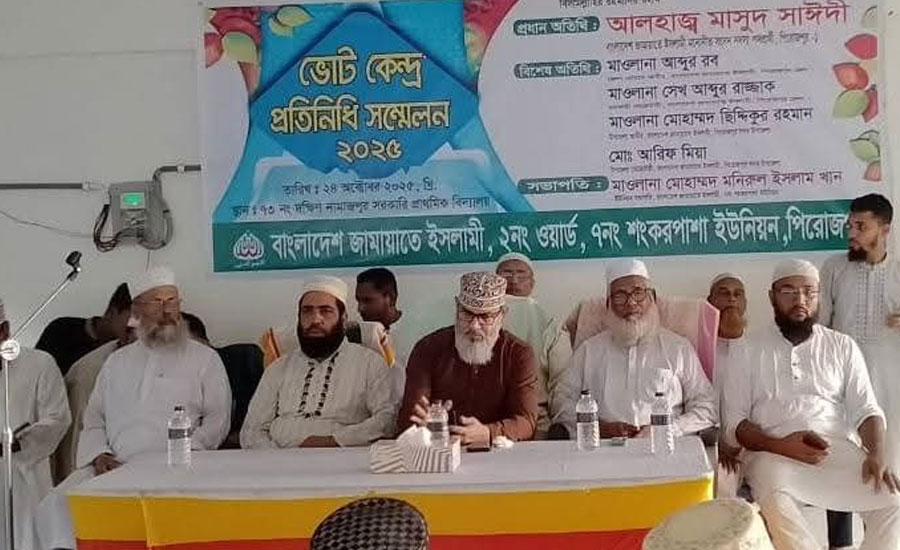 দেশের উন্নতি চাইলে দূর্নীতিকে 'না' বলুন : মাসুদ সাইদী