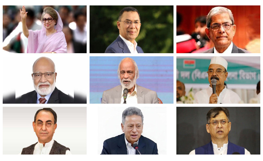 বিএনপির হেভিওয়েট প্রার্থীদের কে কোন আসনে লড়বেন