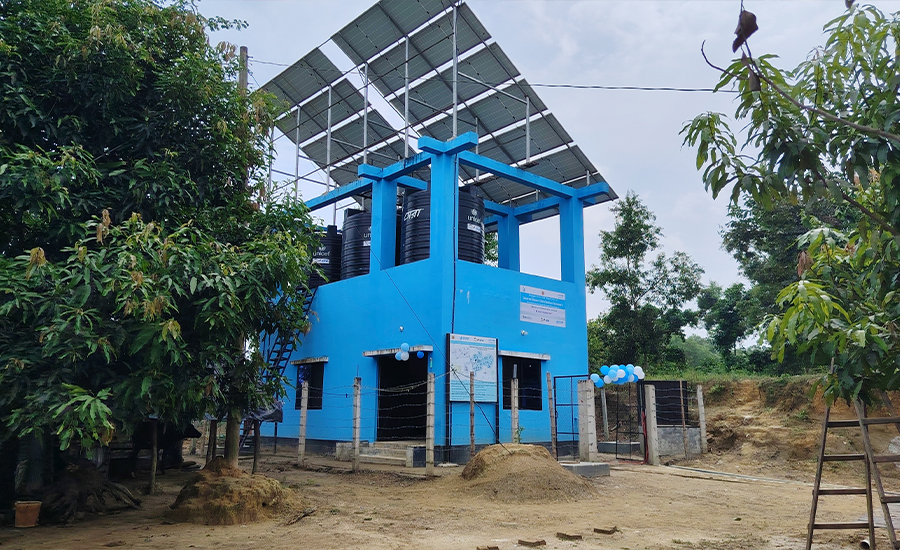 রোহিঙ্গা ও স্থানীয় ১০ হাজার মানুষের পানি সংকট সমাধানে যৌথ পানি নেটওয়ার্ক চালু