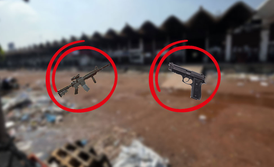 বিমানবন্দরের ভল্ট ভেঙে অত্যাধুনিক ৭ আগ্নেয়াস্ত্র চুরি