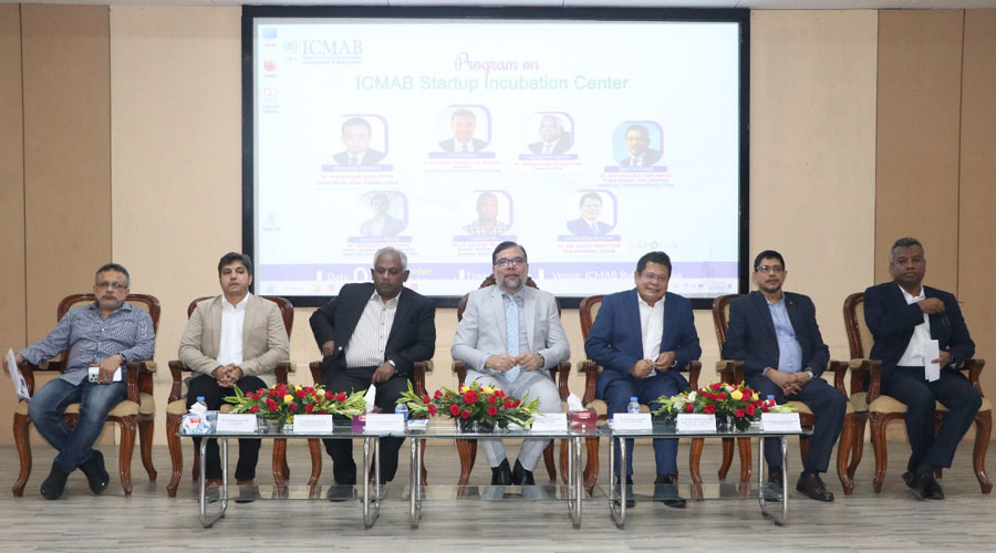 উদ্ভাবন ও উদ্যোক্তা উন্নয়নে আইসিএমএবি’র স্টার্টআপ ইনকিউবেশন সেন্টারের উদ্বোধন