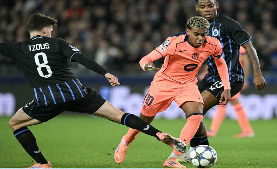 ঘরের মাঠে বার্সেলোনাকে রুখে দিলো ক্লাব ব্রুজ