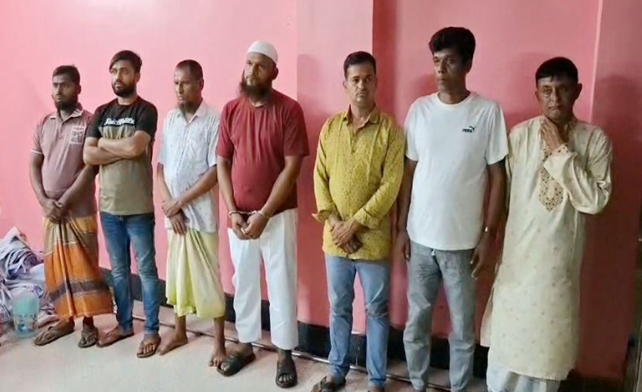 গাজীপুরের শ্রীপুরে মক্কা মেসফালাহ্ বিএনপি সভাপতি ও ৬ সহযোগী অস্ত্রসহ গ্রেফতার