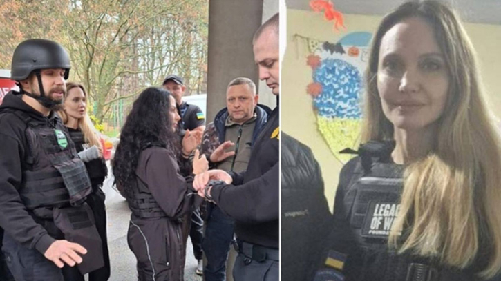 ইউক্রেন সফরে গিয়ে বিপাকে অ্যাঞ্জেলিনা জোলি